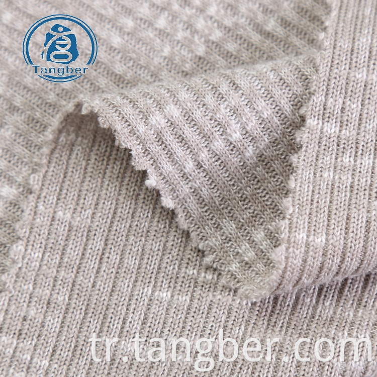 stretch rib knit fabric